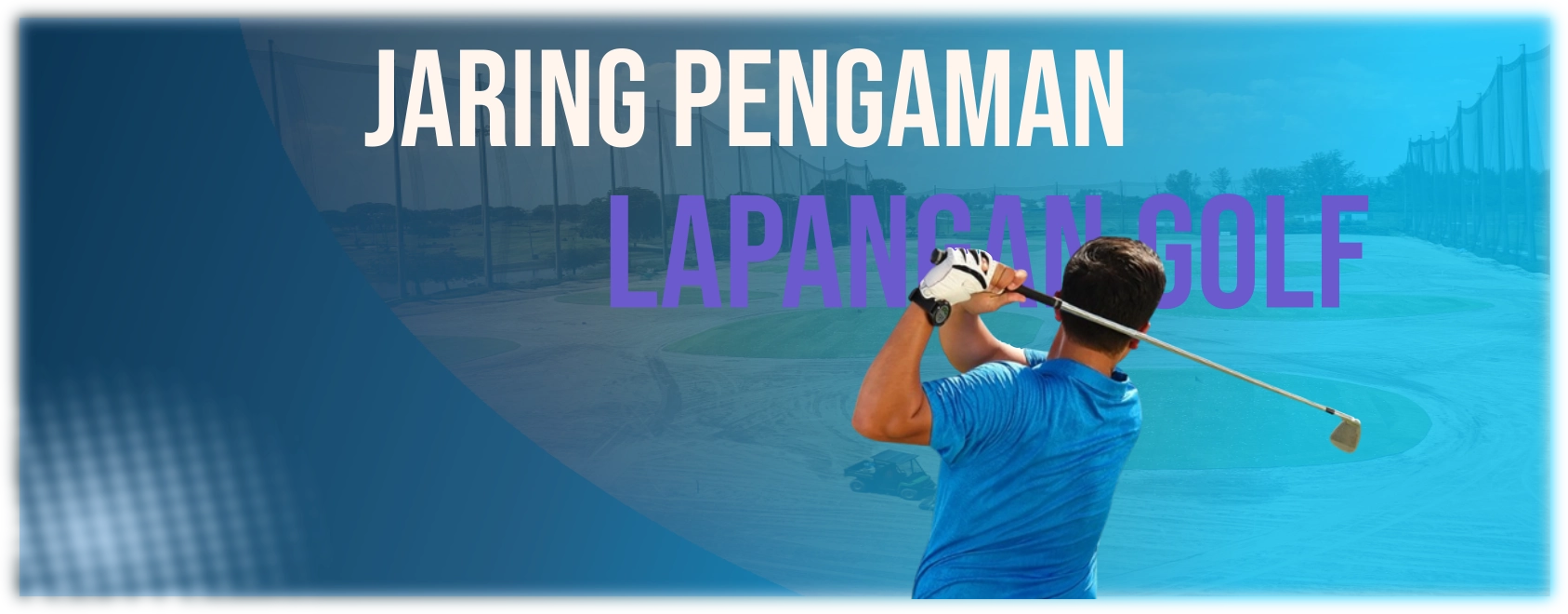 jaring pengaman golf
